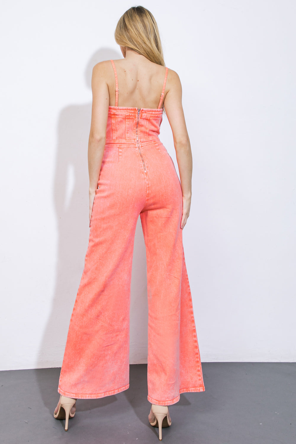 TOTALLY TRENDY TWILL JUMPSUIT Flying Tomato